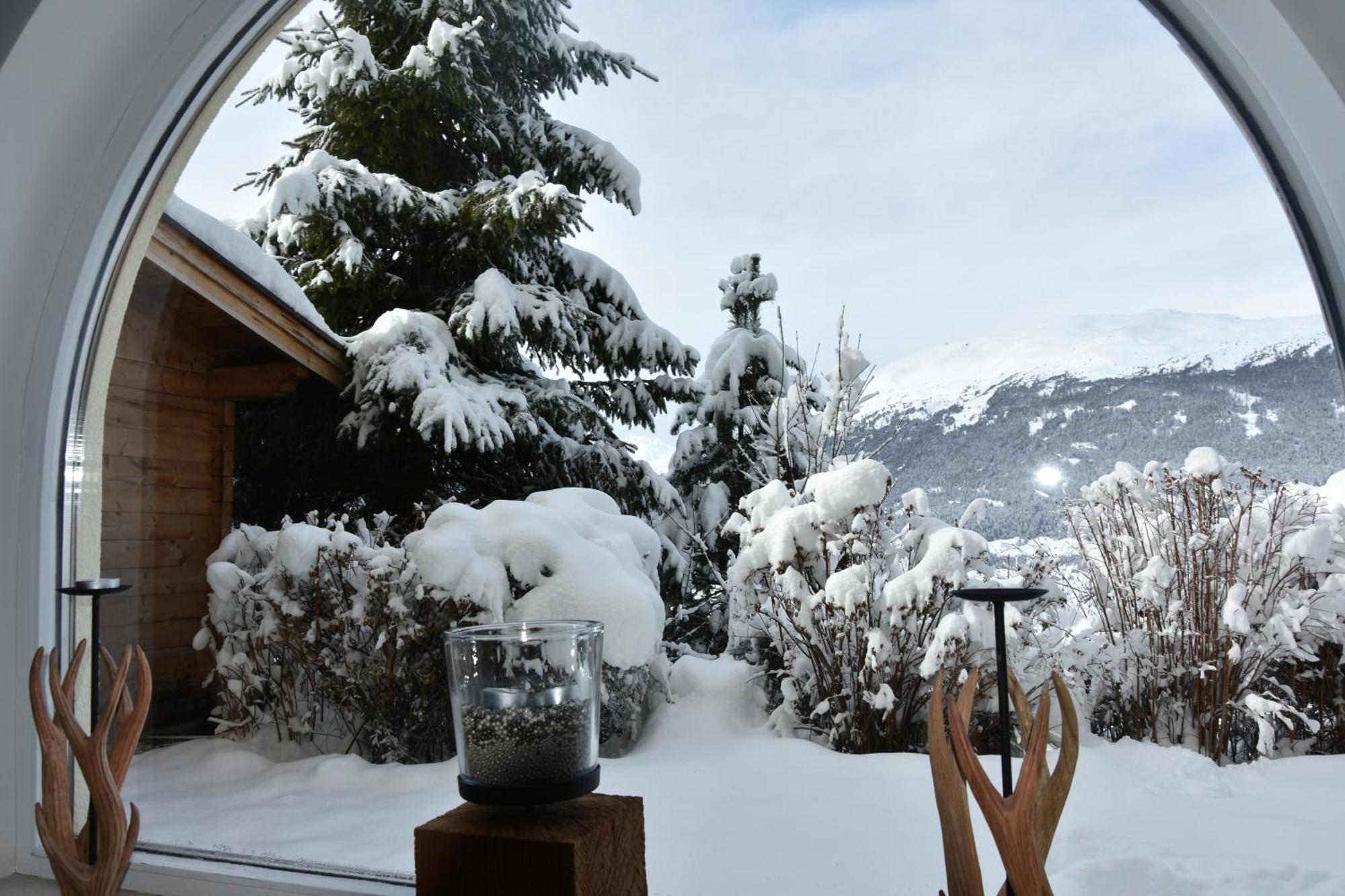 Wellness Aparthotel Panorama Alpin - Ferienwohnungen Jerzens Im Pitztal エクステリア 写真